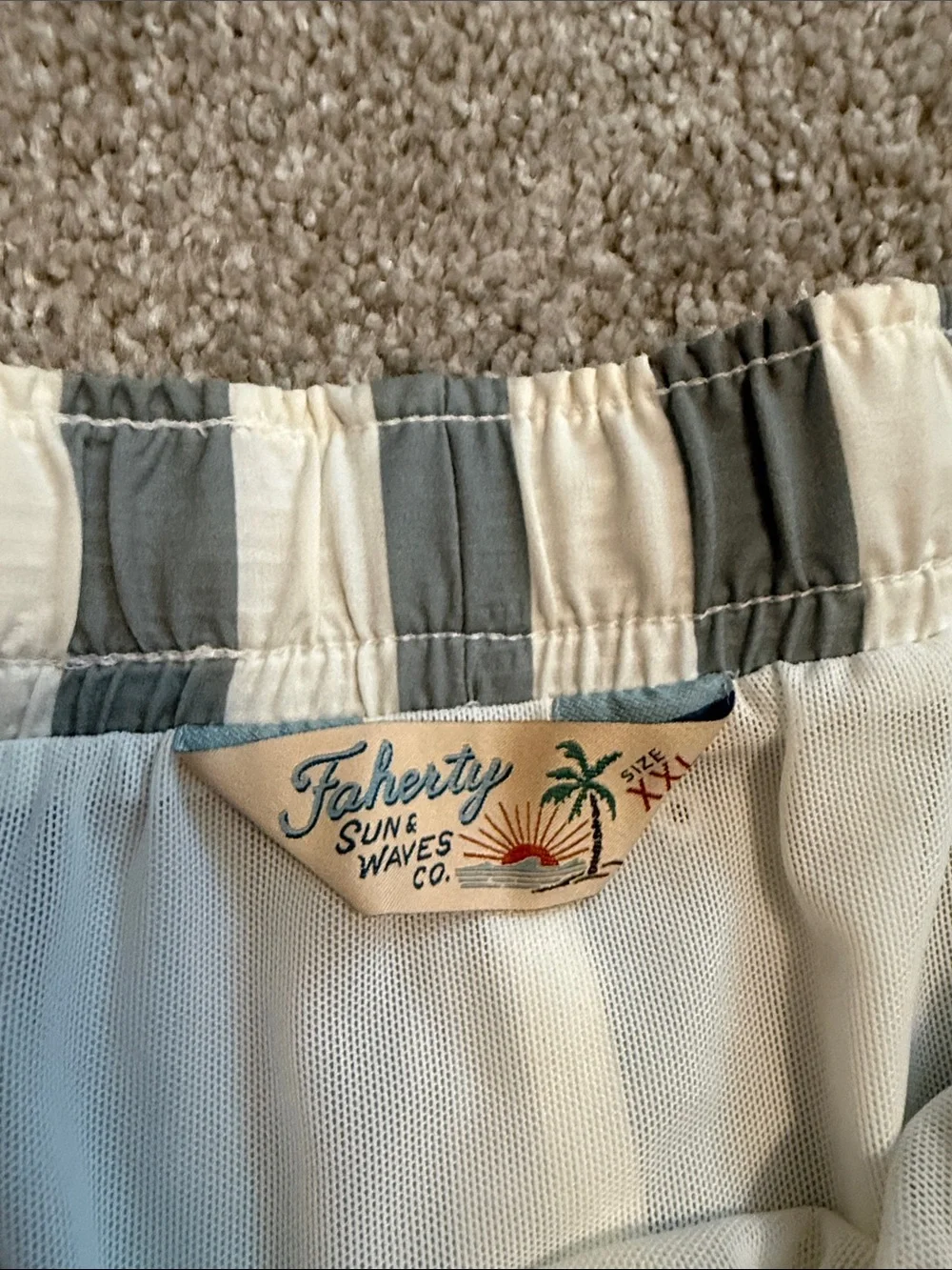 Faherty All Day Swim Trunks